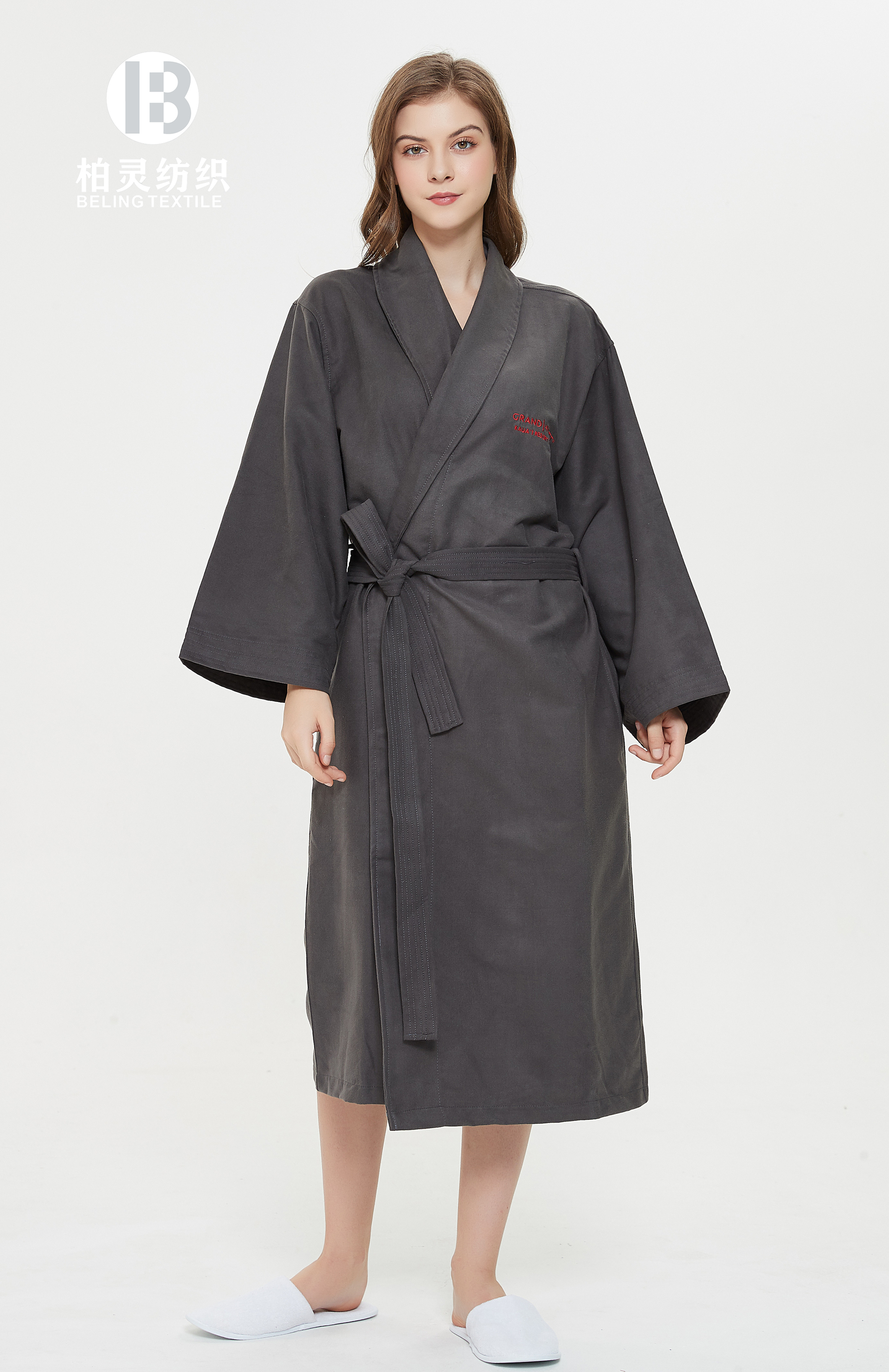 Hotsale Luxury Double-Faced Velvet Fleece Bathrobe for Men Women Unisex Luxury Hotel SPA