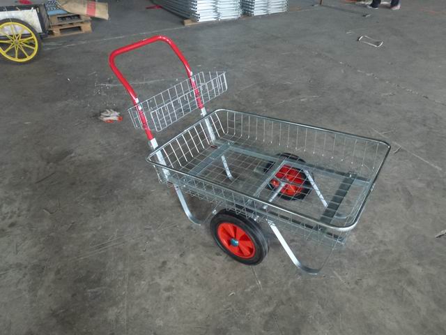 Garden mesh cart for UK market with galvanized finished GC-022