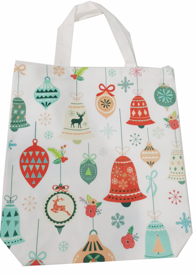 100% polyester shopping bag with printing