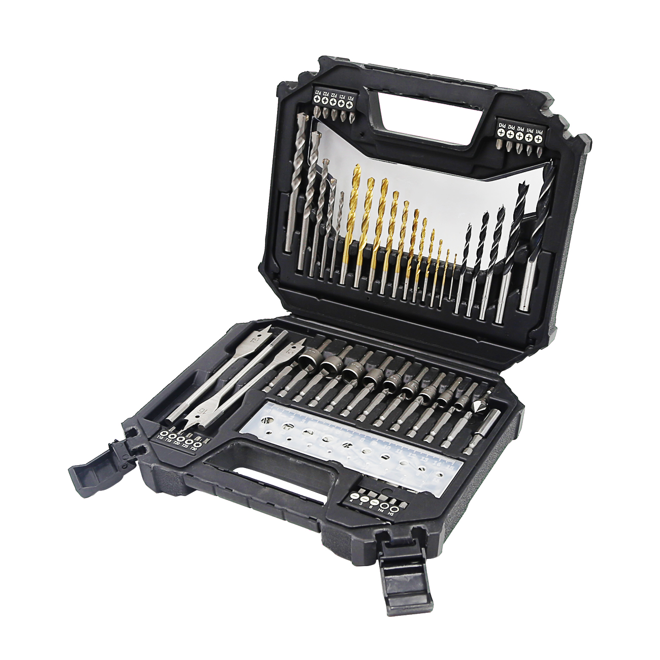 128pcs Drill Bits Set
