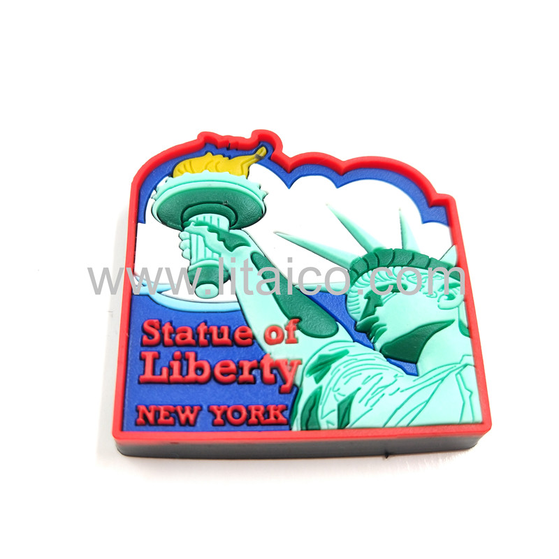 Statue of Liberty PVC refrigerator magnet