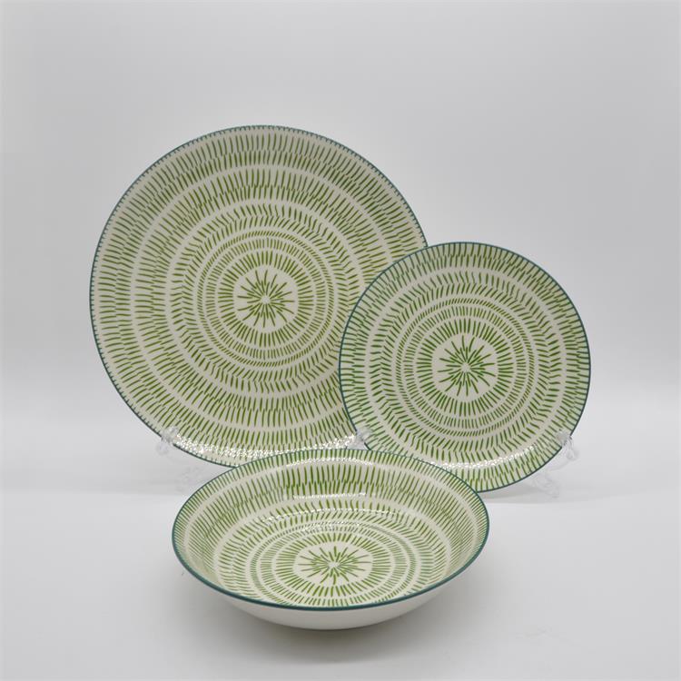 pad printing porcelain dinnerware set