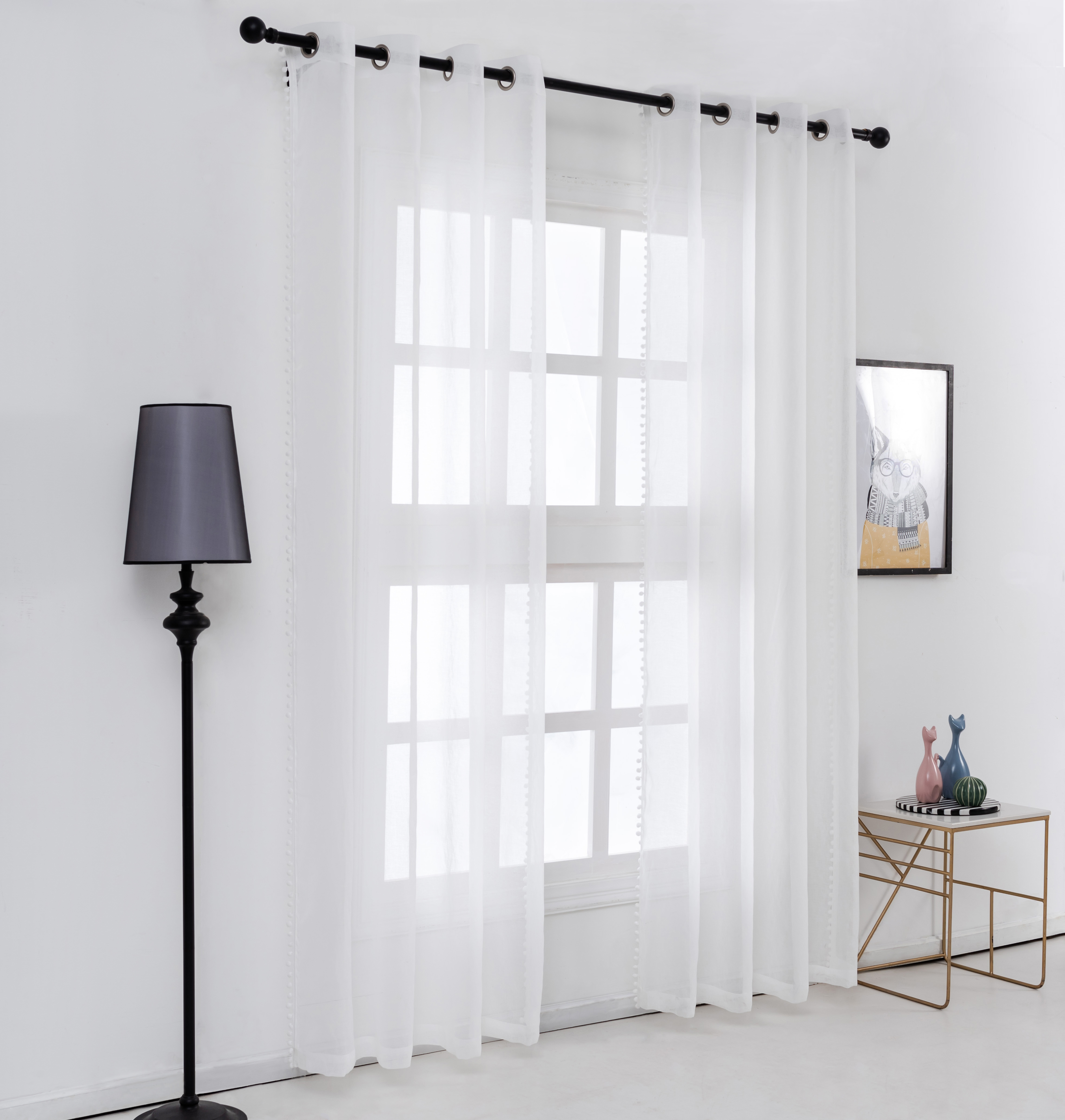 sheer curtains