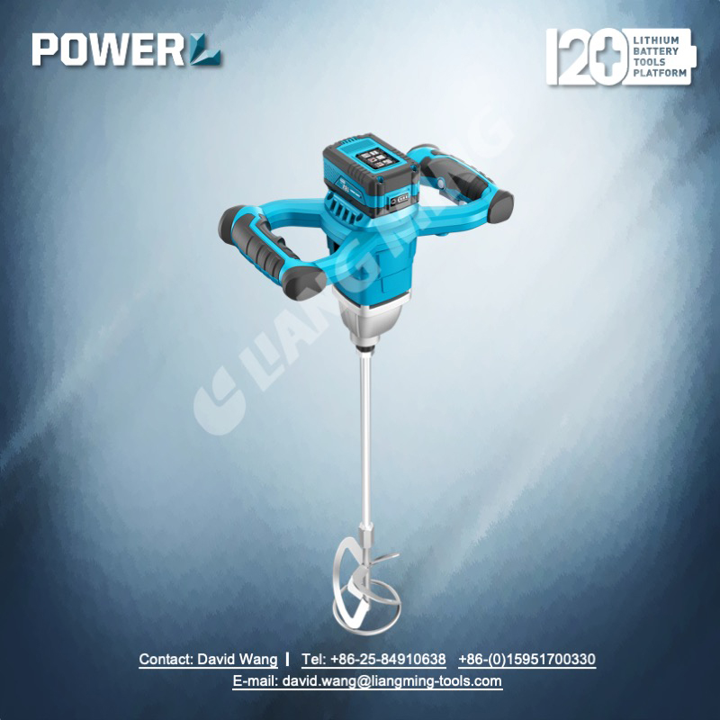 18V lithium battery brushless mixer