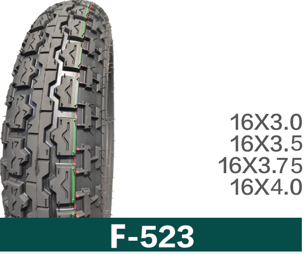Electric motorcycle tire