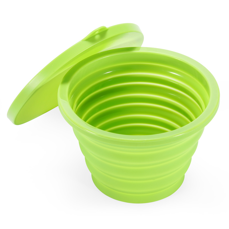 Silicone foldable bowl