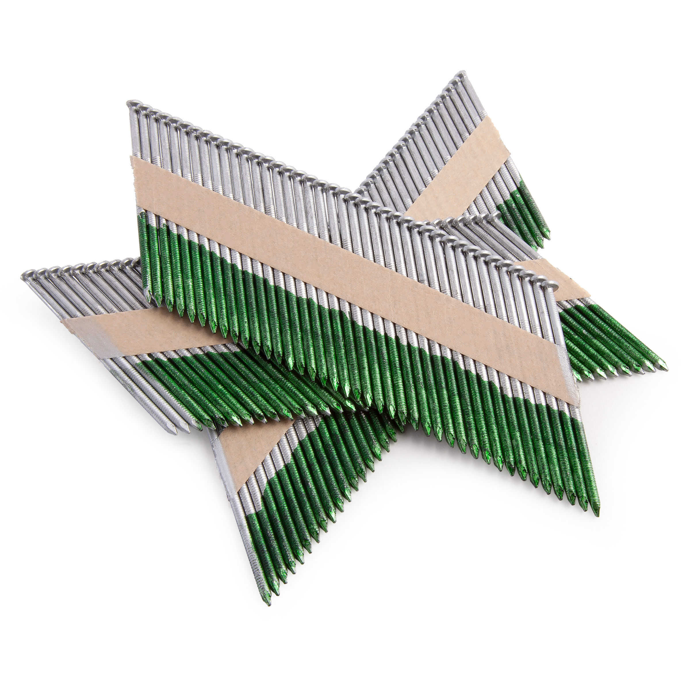 Paper strip nails