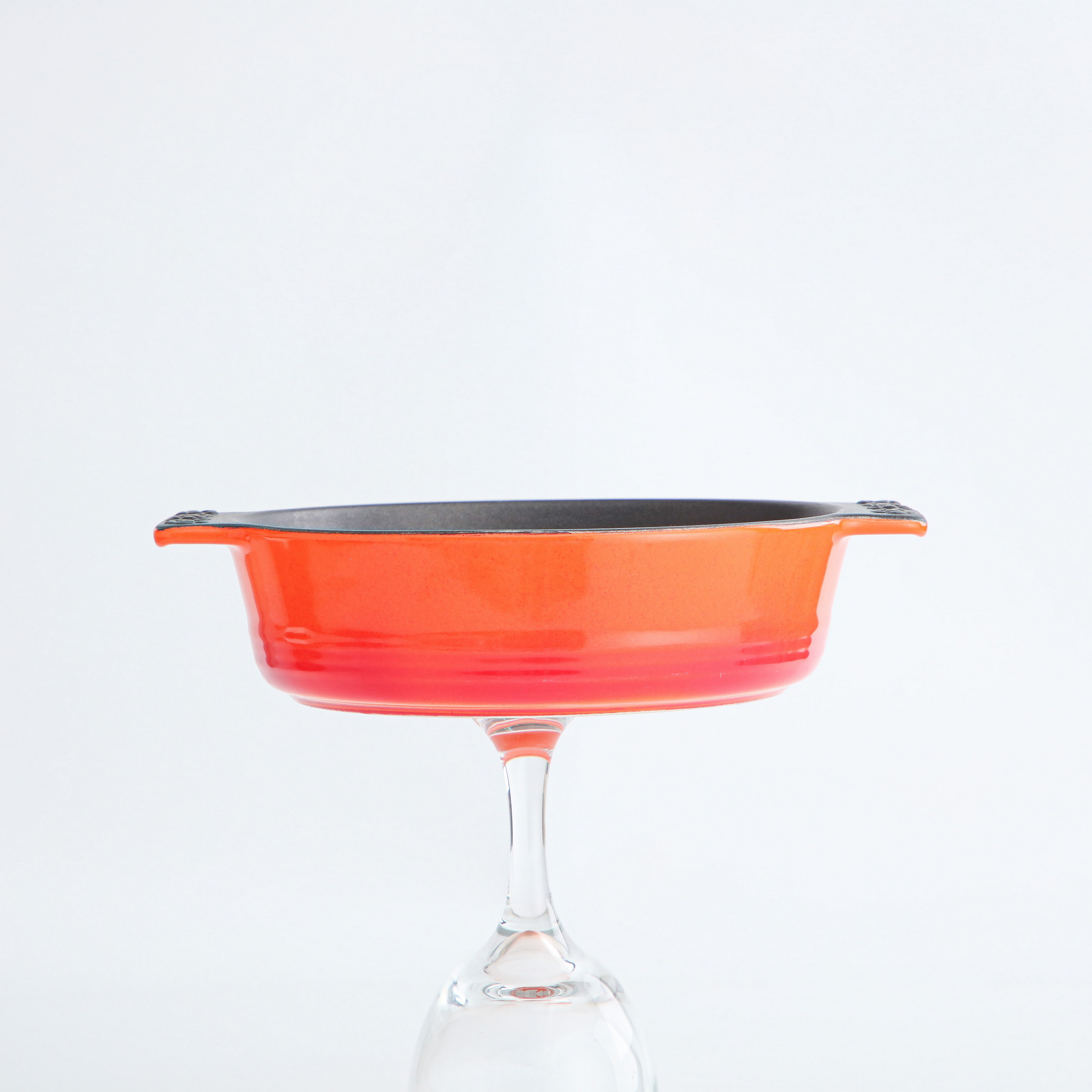 Round non stick baking tray