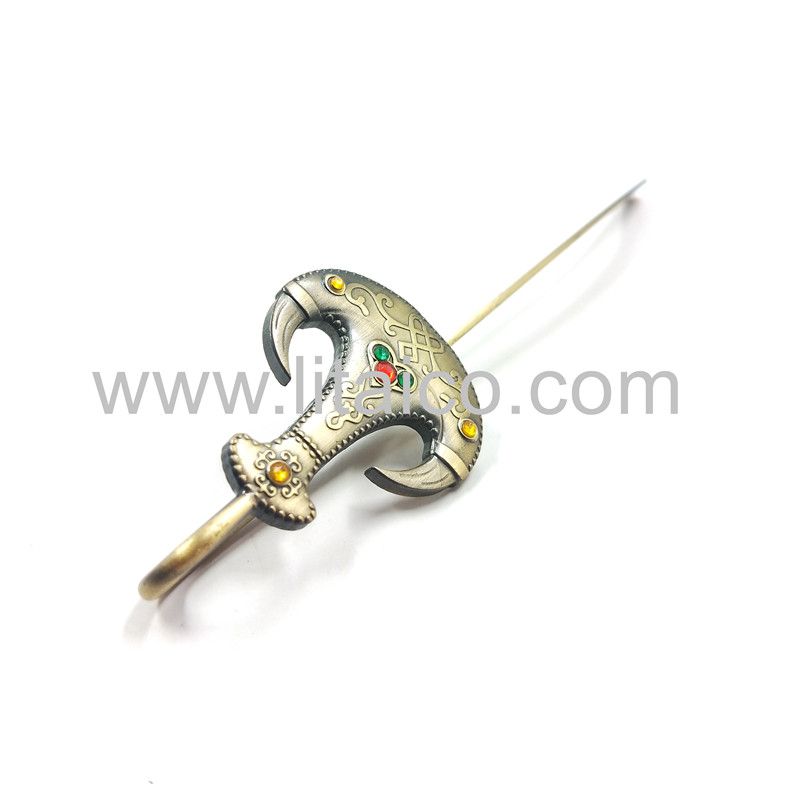 Wine pot metal bookmark