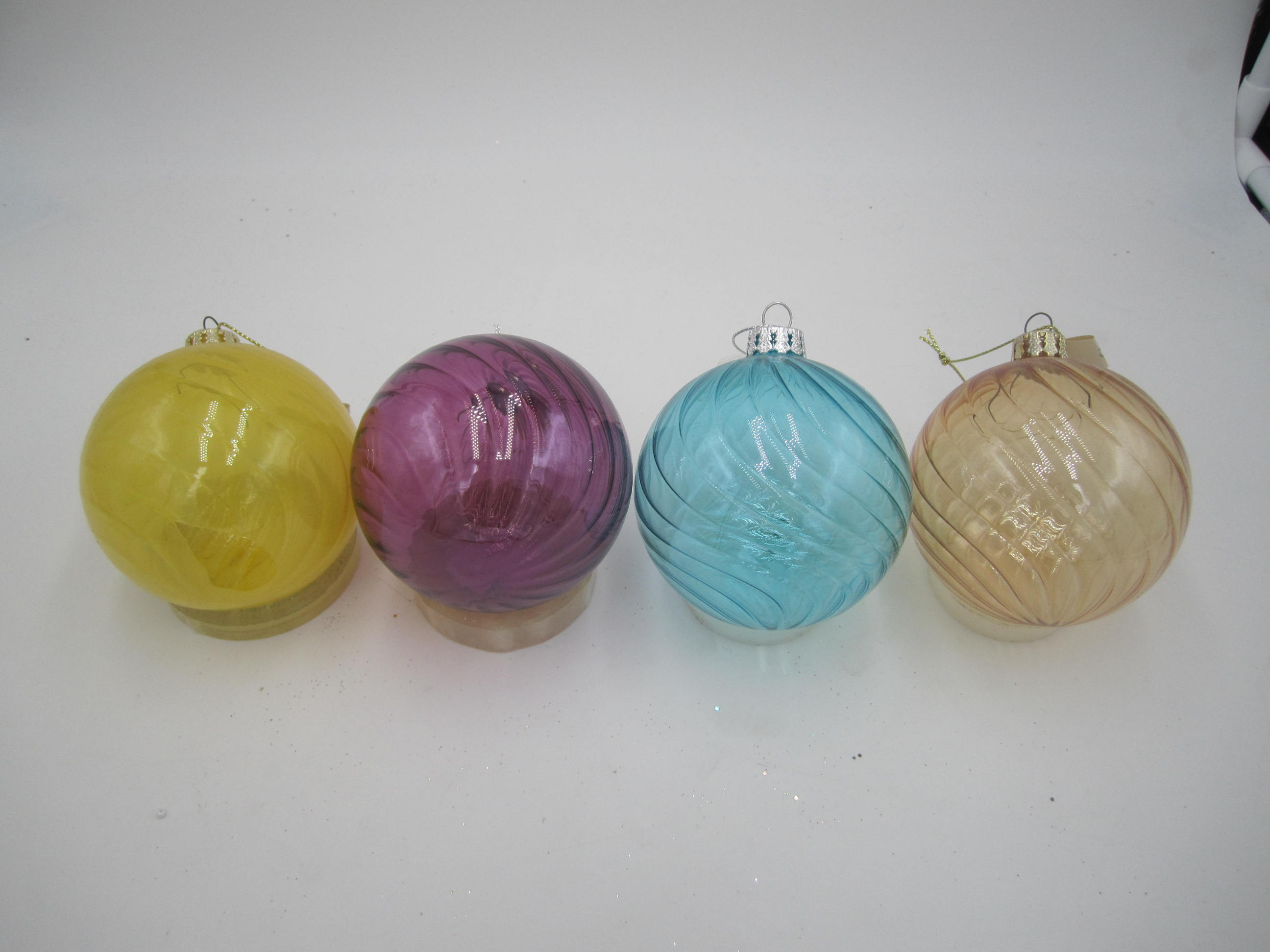 Glass Xmas Ornaments