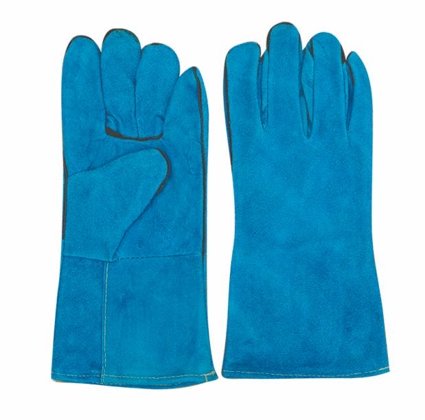 Cow Split Leather Welding Glove for Safety Work