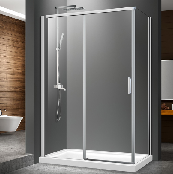 Tempered shower door