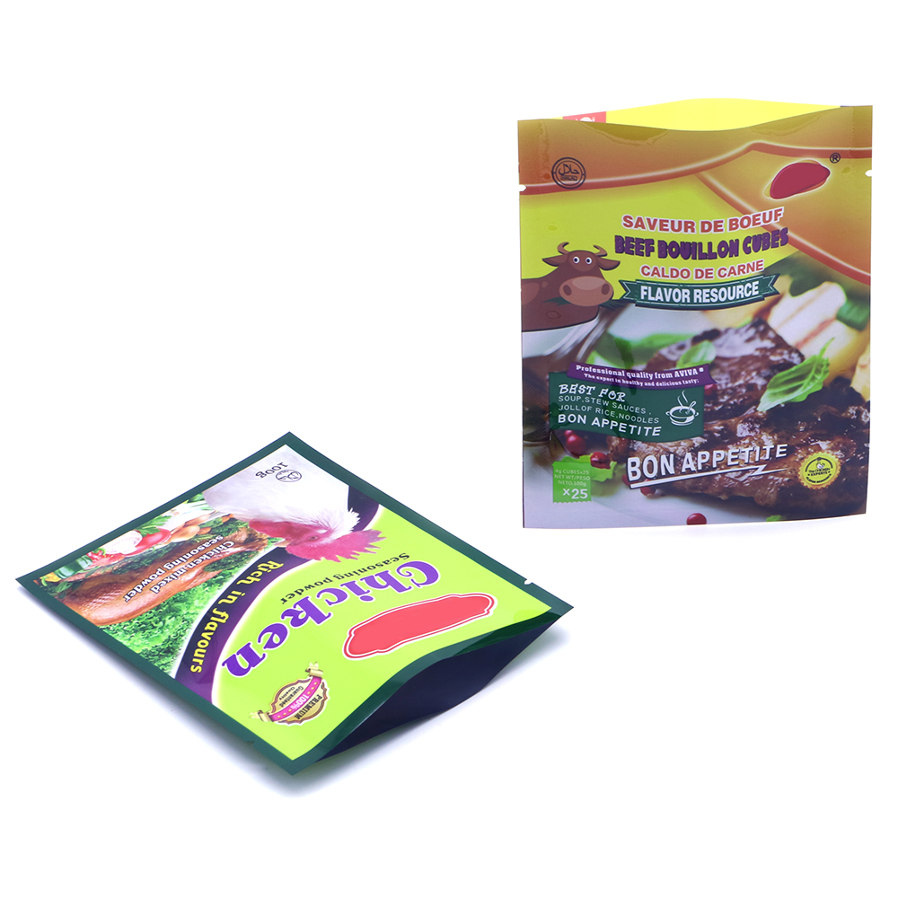Source bag three side flat bag food bag snacks bag customerized design bag