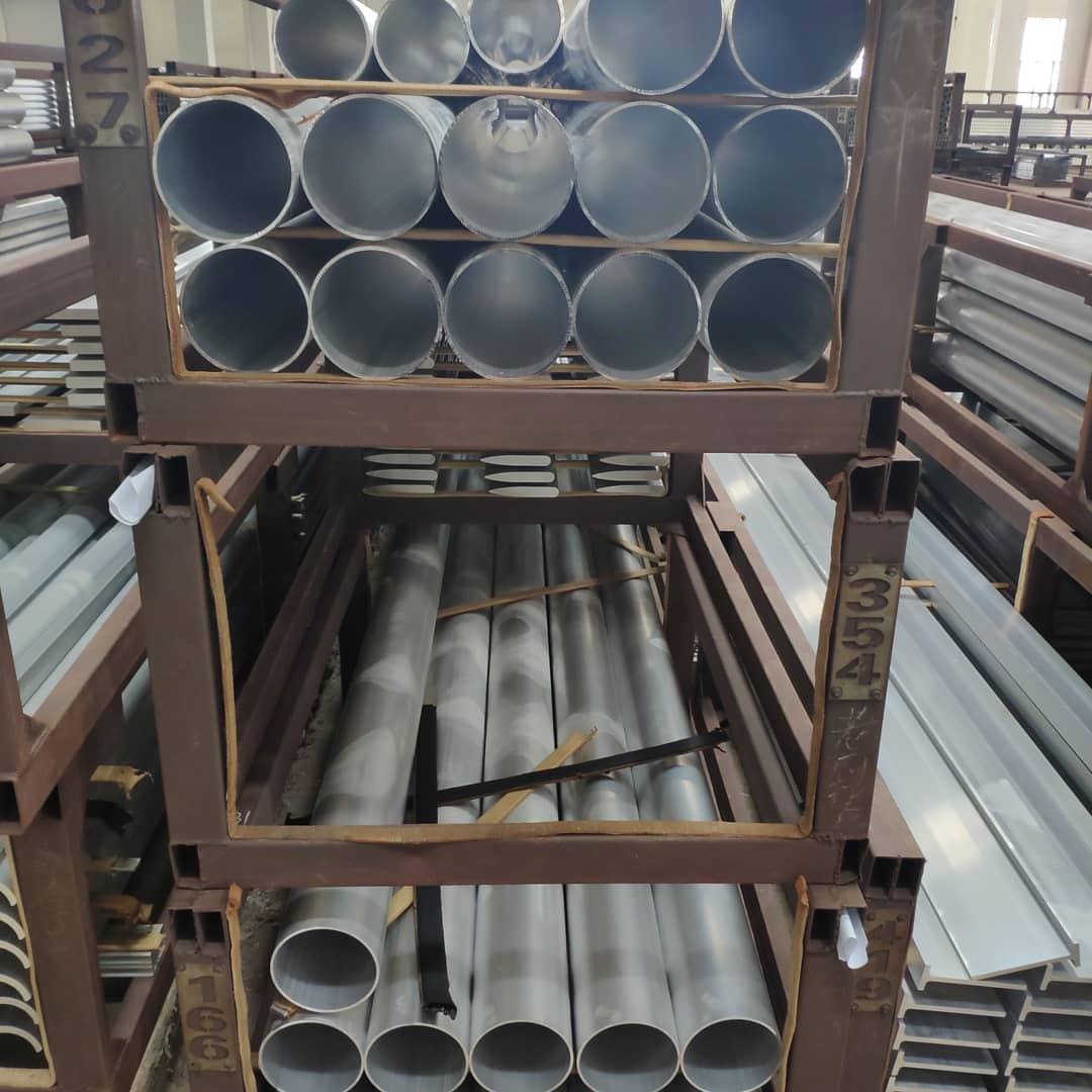 aluminium profile for tubes and pipes