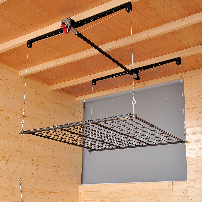 Cable Lift Garage Rack