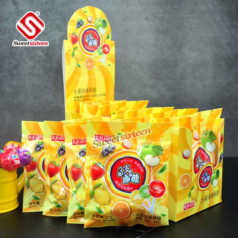 3 Pcs Lollipop Candy