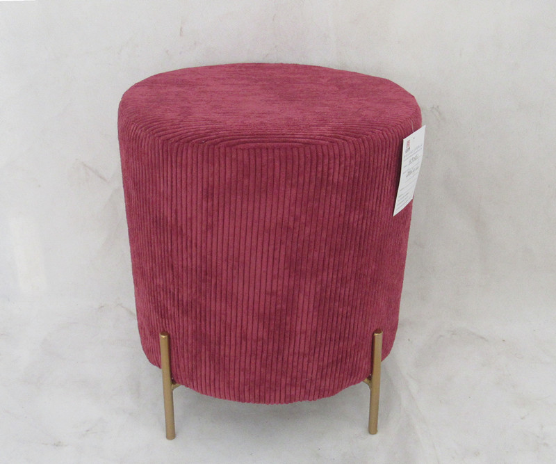 Stool with iron leg