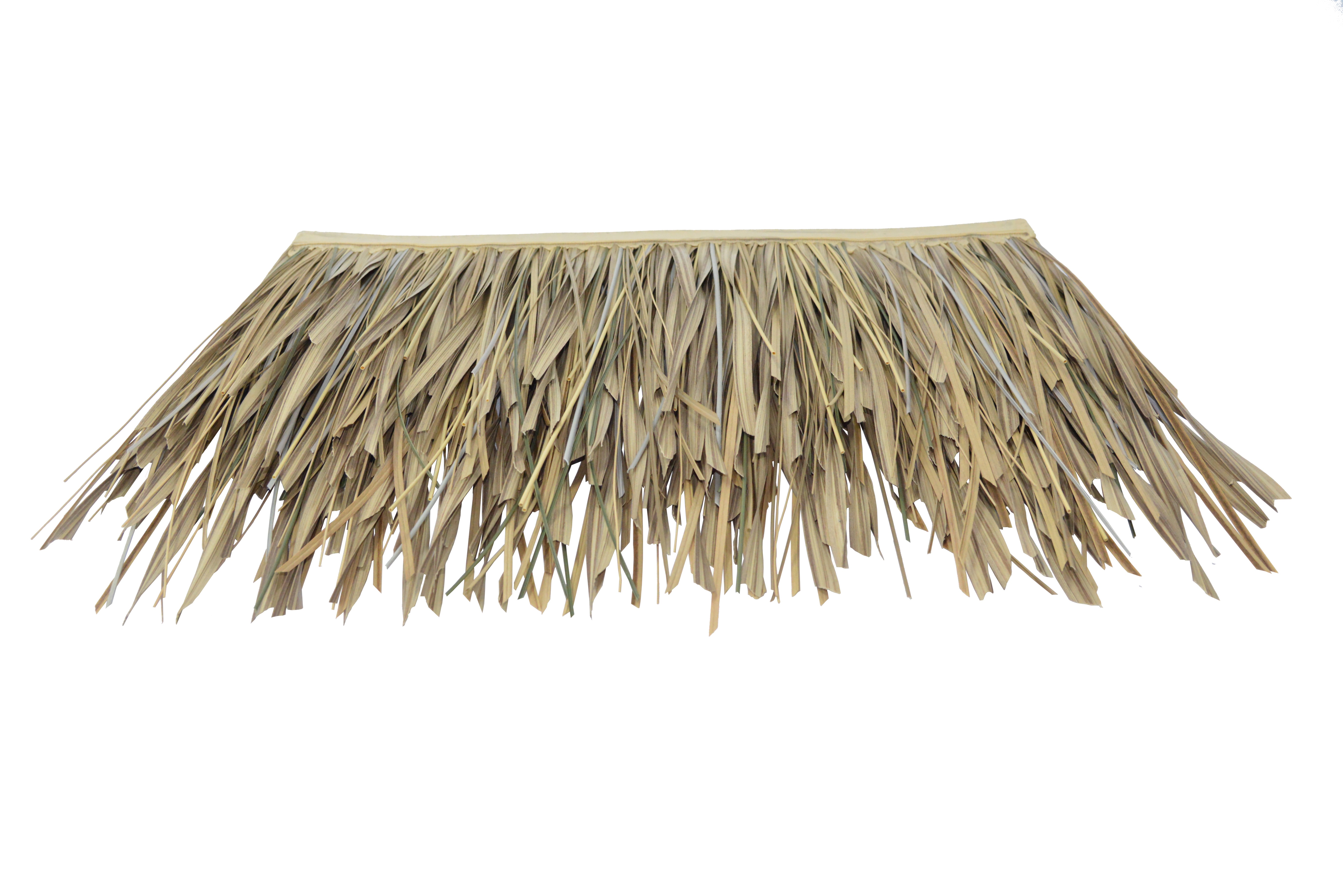 Synthetic thatch roofing tile