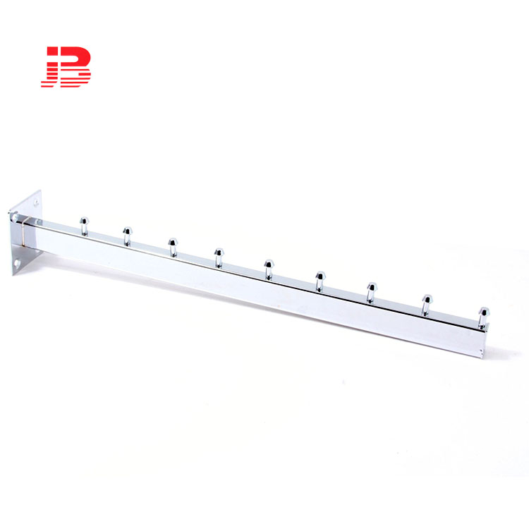 Metal Chrome Wall Mounting Display Hook With 7 Pins