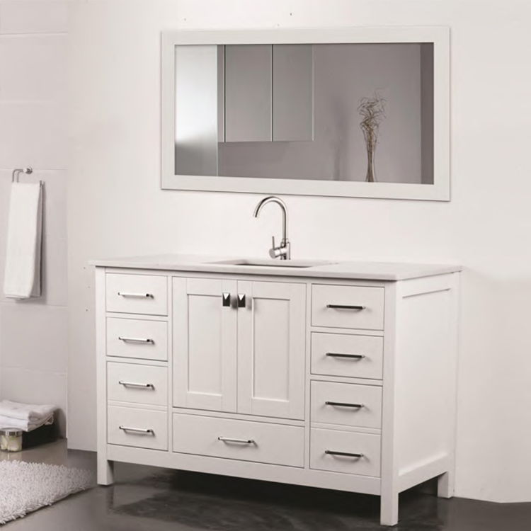 multi-function matt white cabinet for living room