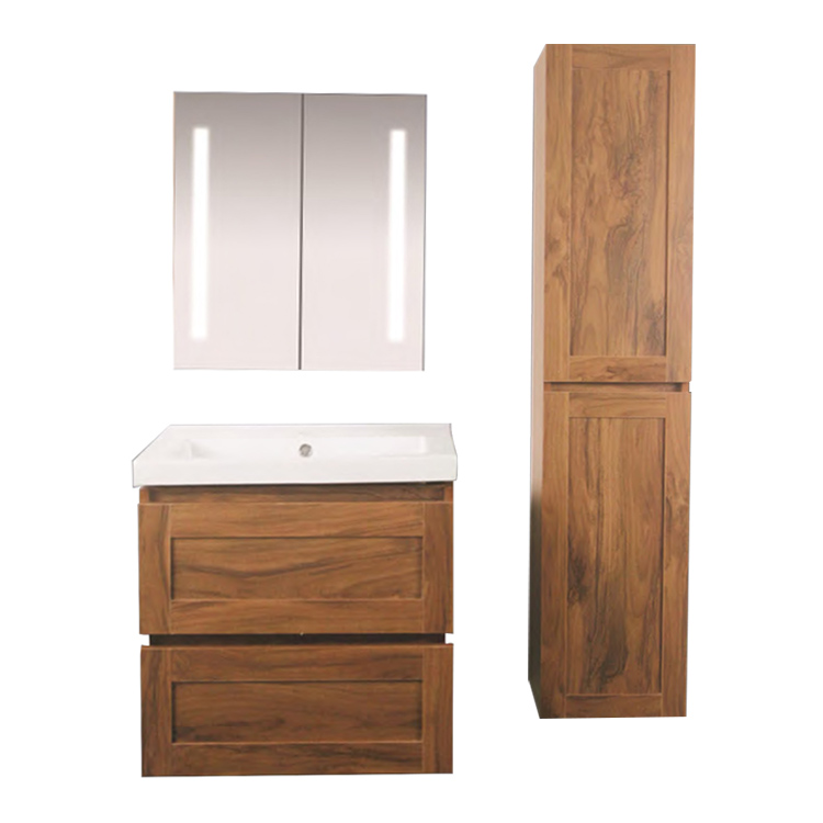 led shaving cabinet custom MDF melamine bathroom vanity