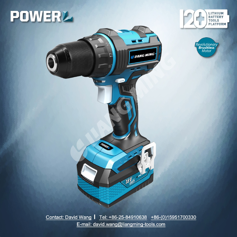 18V lithium battery cordless drill