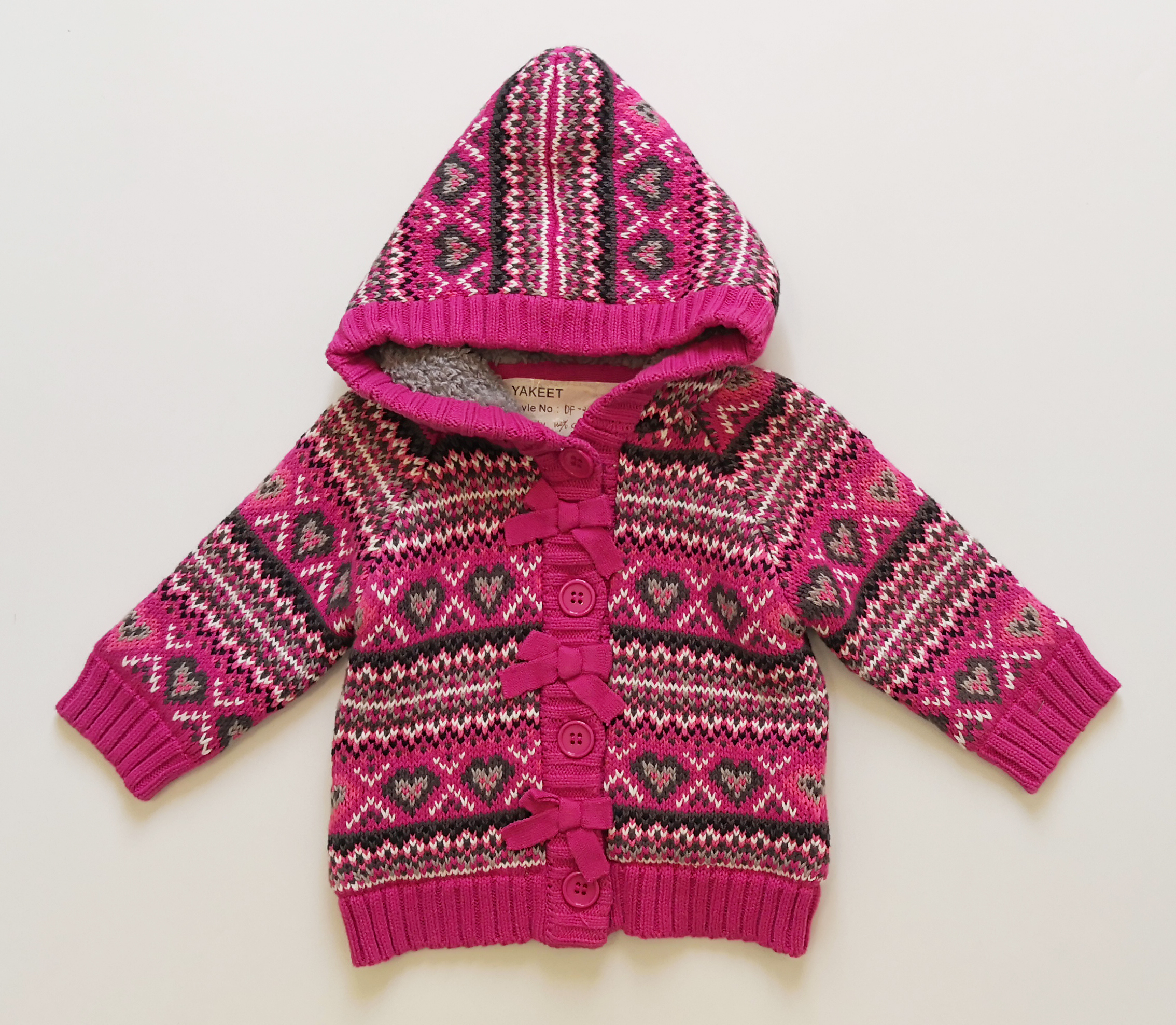 Infant girl's sweater