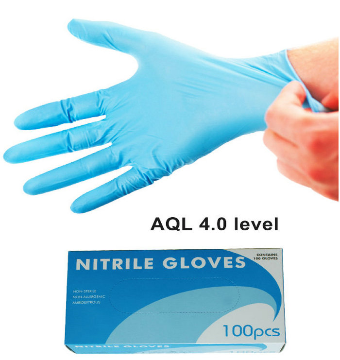 Disposable nitrile glove