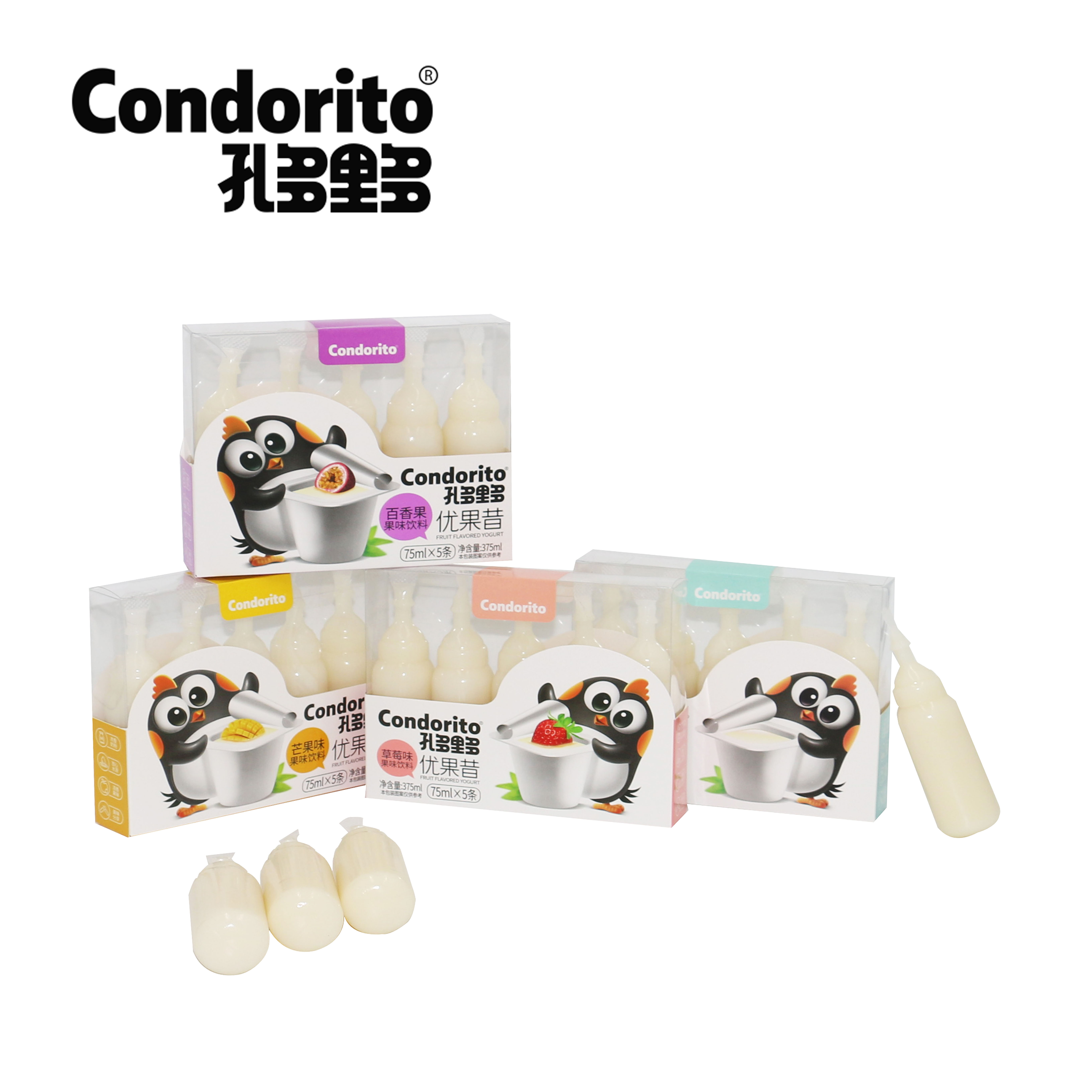 Condorito Fruit Flavor Jelly Drink 75ml