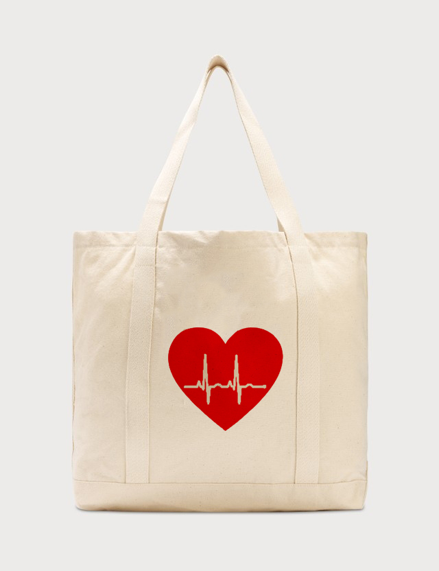 100% cotton tote bag