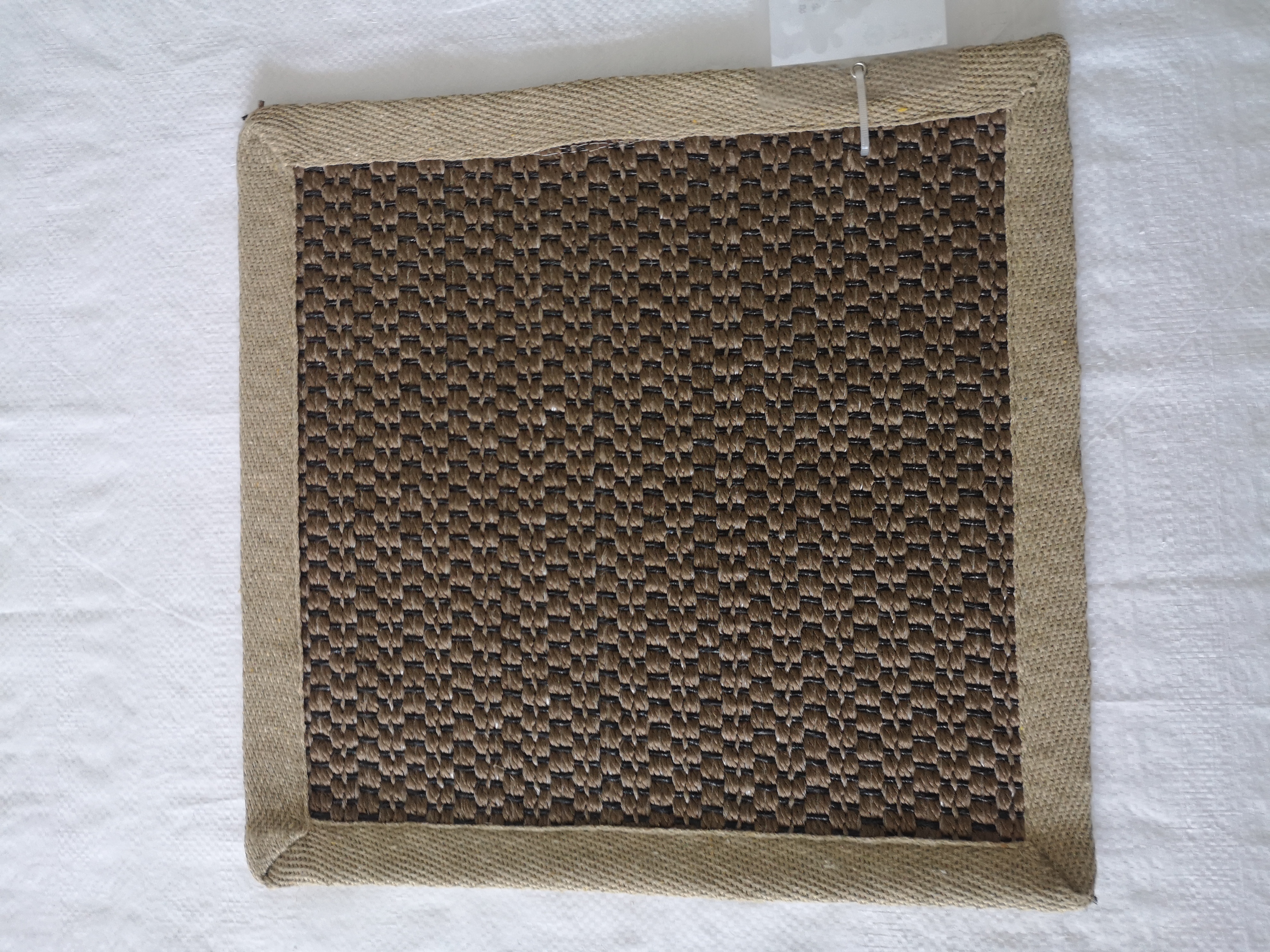 Wilton flat needled TPR imitation sisal carpet
