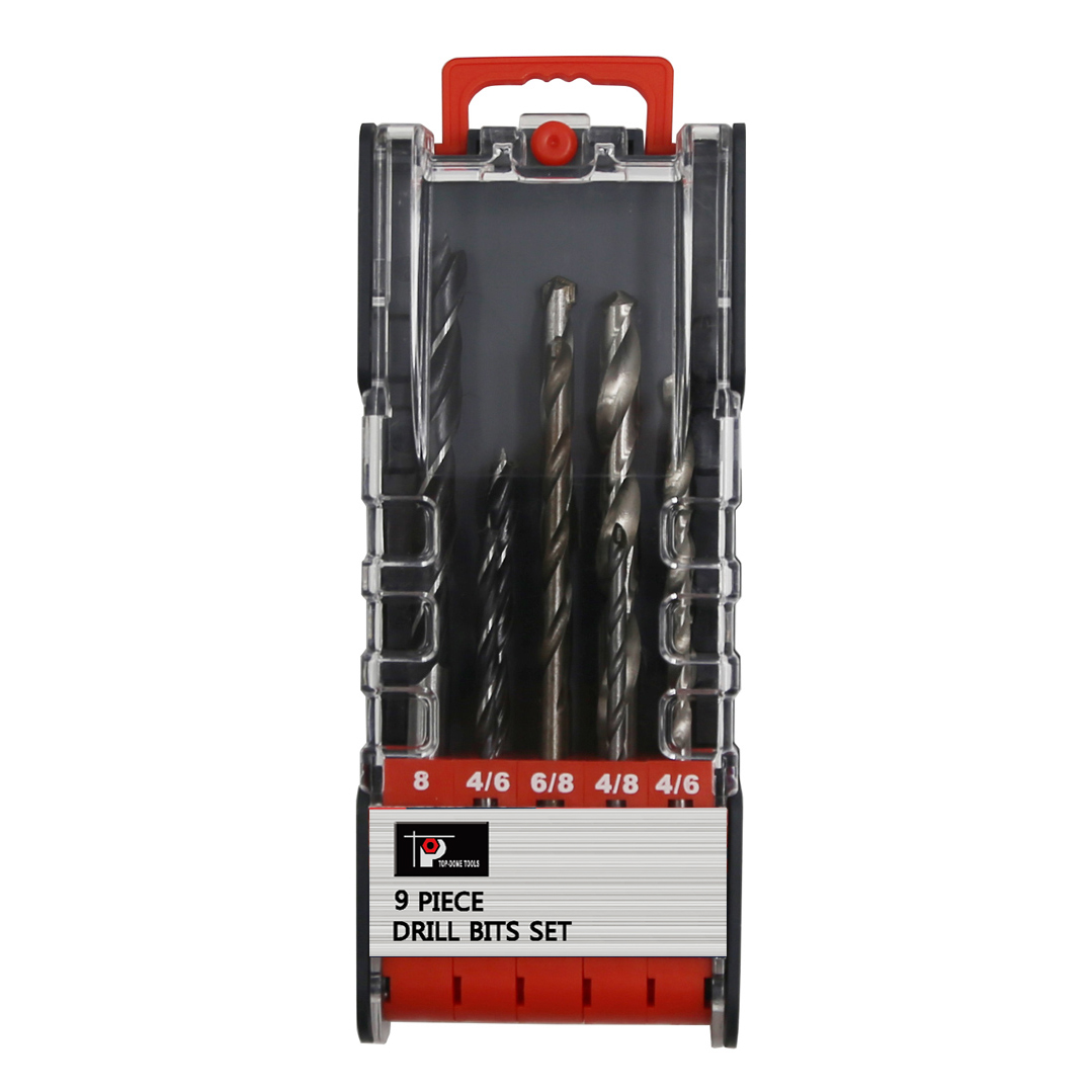 9pcs Drill Bits Set