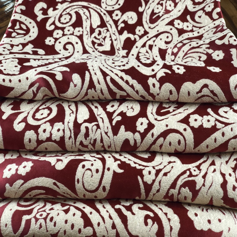 Jacquard black out curtain fabric