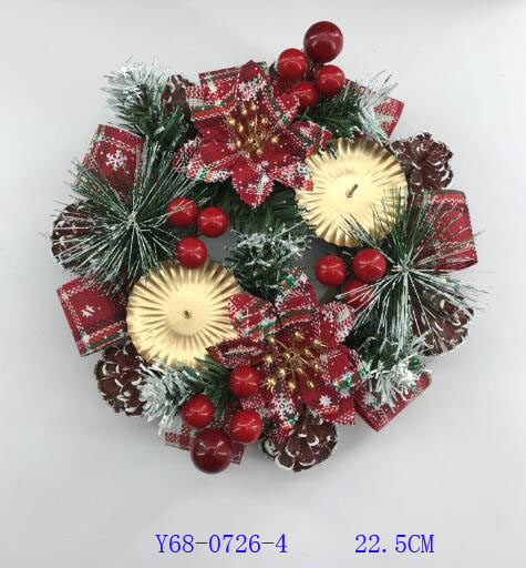Christmas decorations candleholder