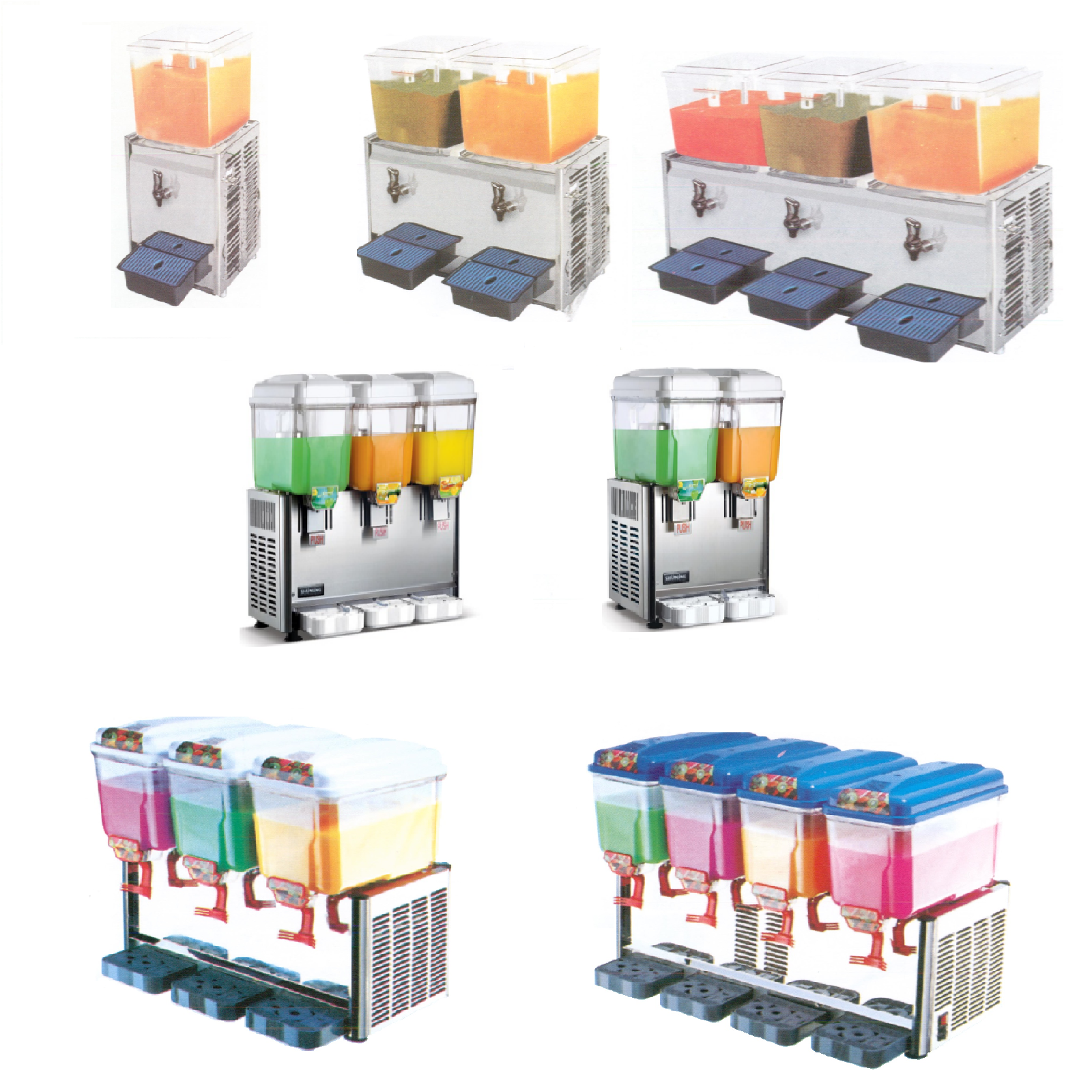 Commercial Cold & Hot Juice Machine / Juice Dispenser / Beverage Dispenser