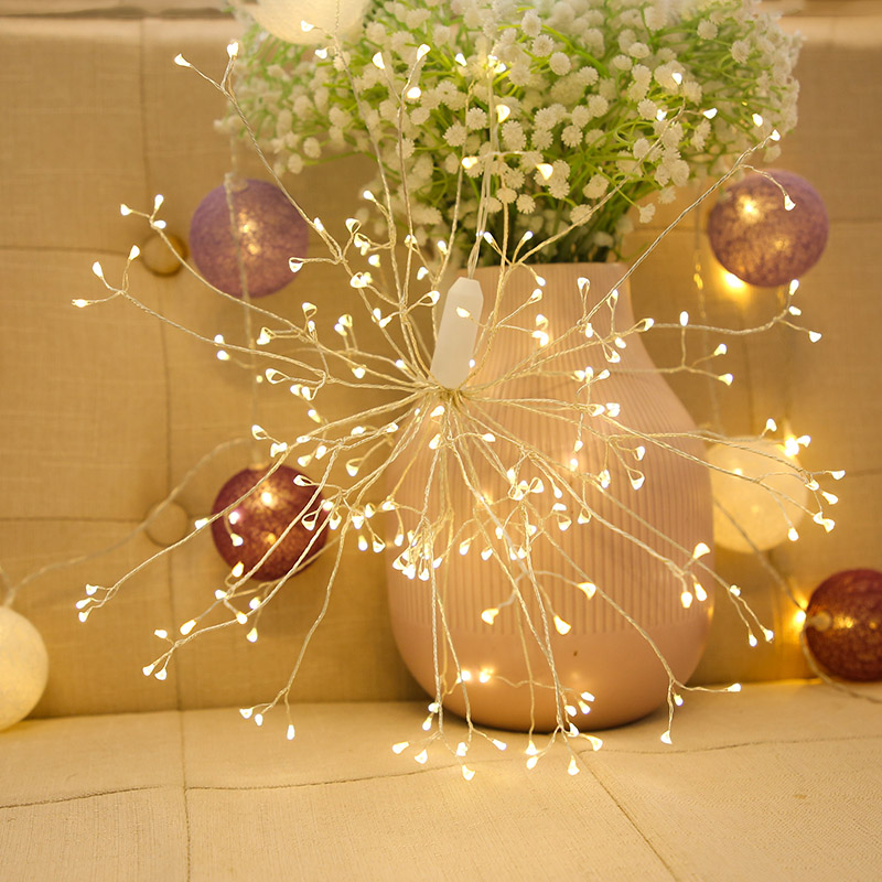 Copper Curtain Lights