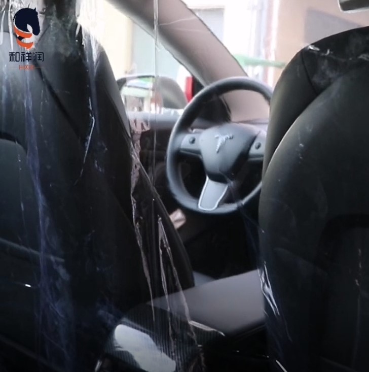 Automobile Taxi Driver Protection Car Isolation Film