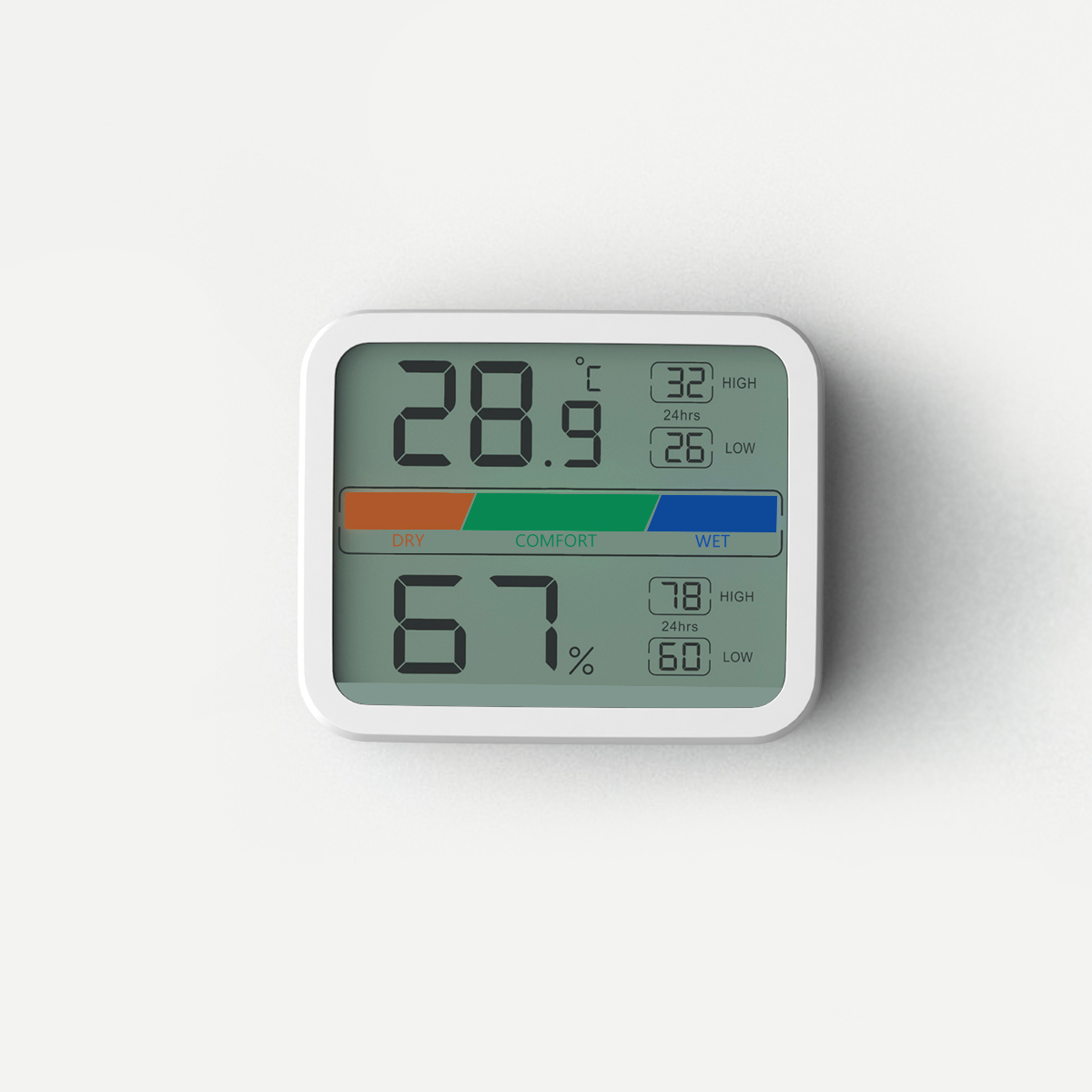 Temperature and humidity meter