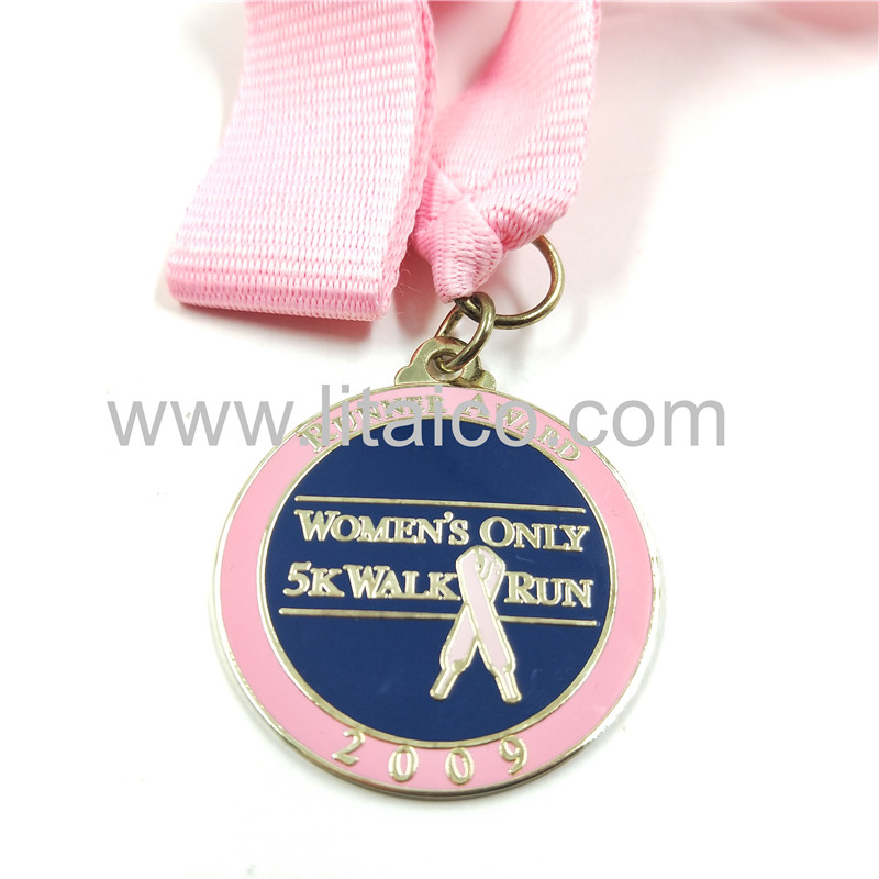 Bowknot metal medal