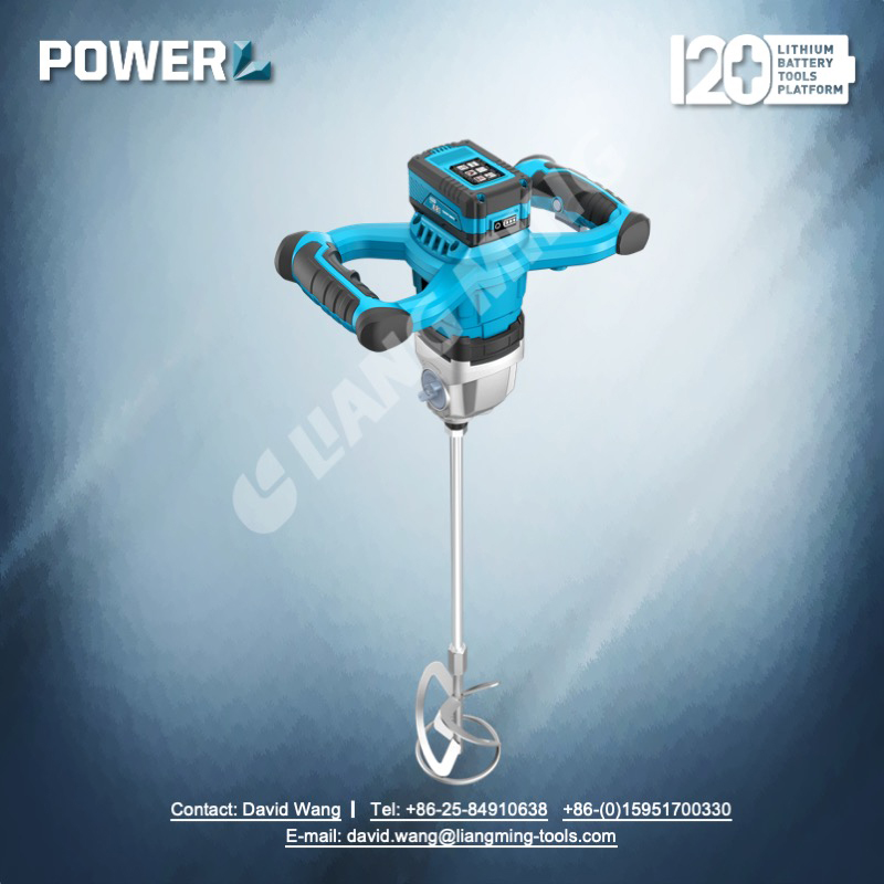 18V lithium battery brushless mixer