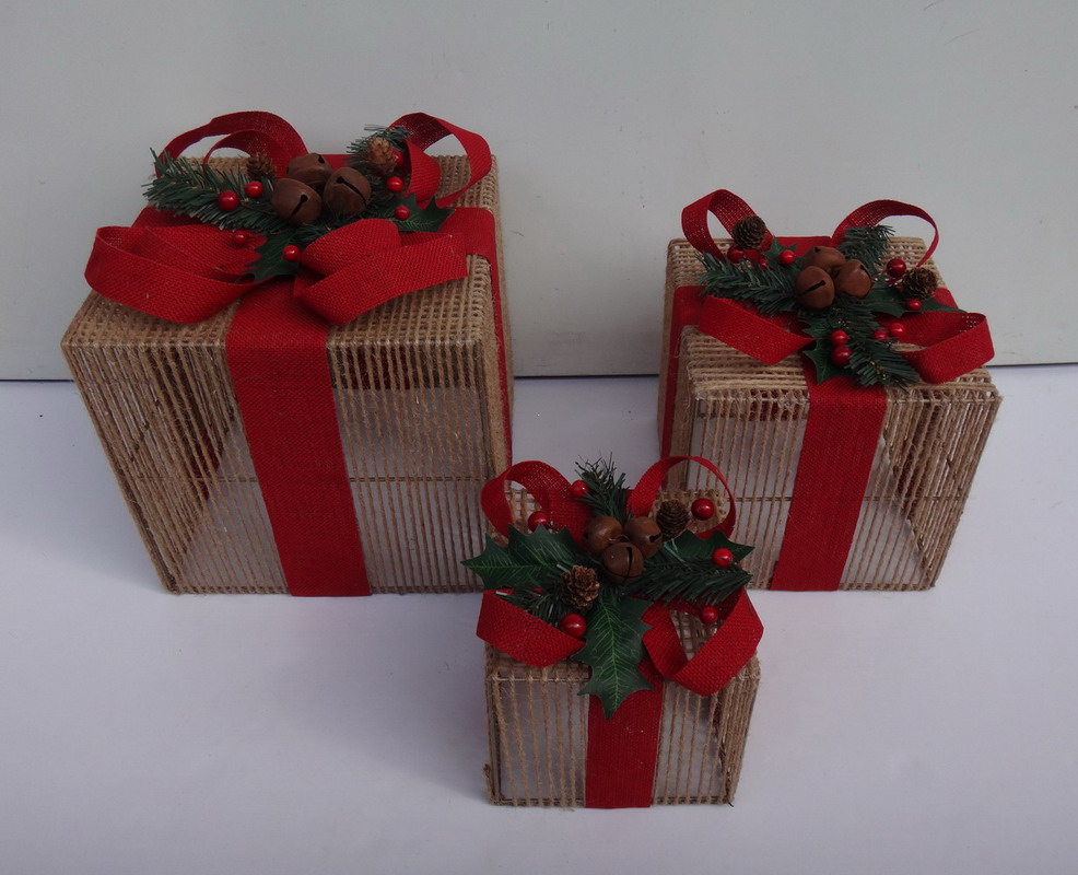 Jute Gift Box
