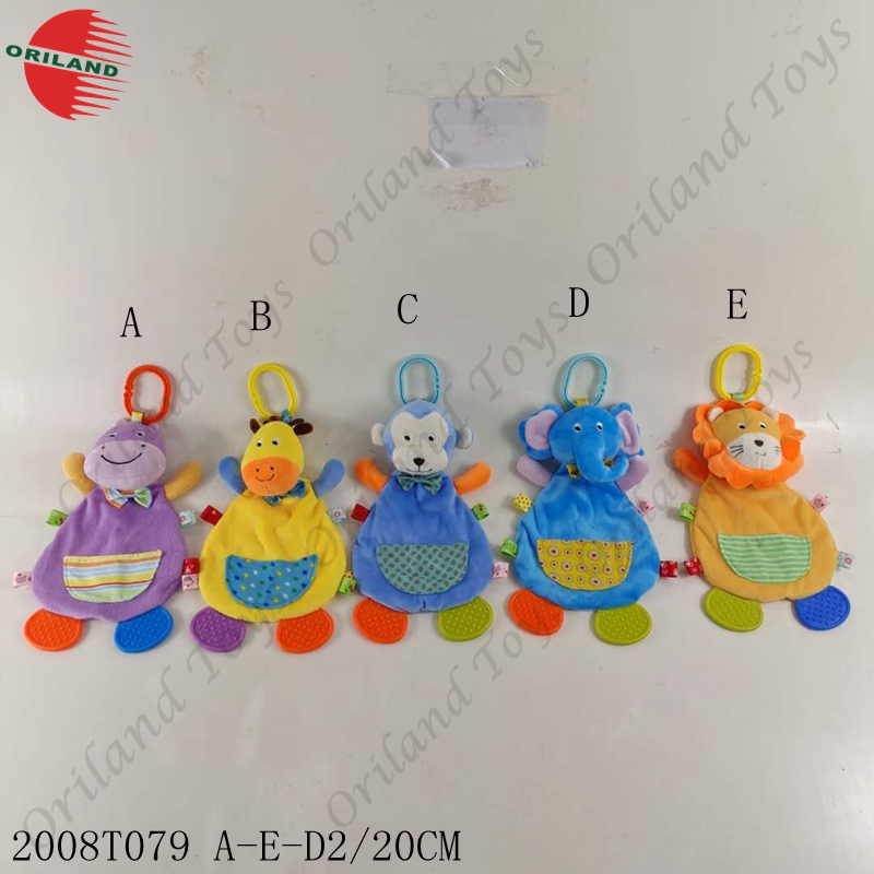 Baby doudou baby teething baby pacify toy with rattle soft toys