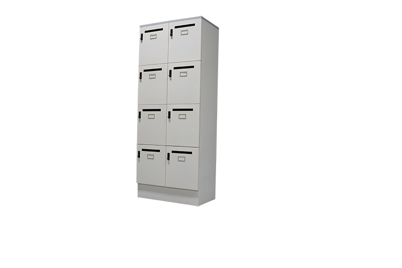 8 Door Steel Mailboxes Cabinet with Digital lock