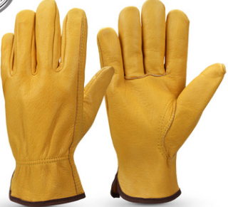 Leather driver gloves