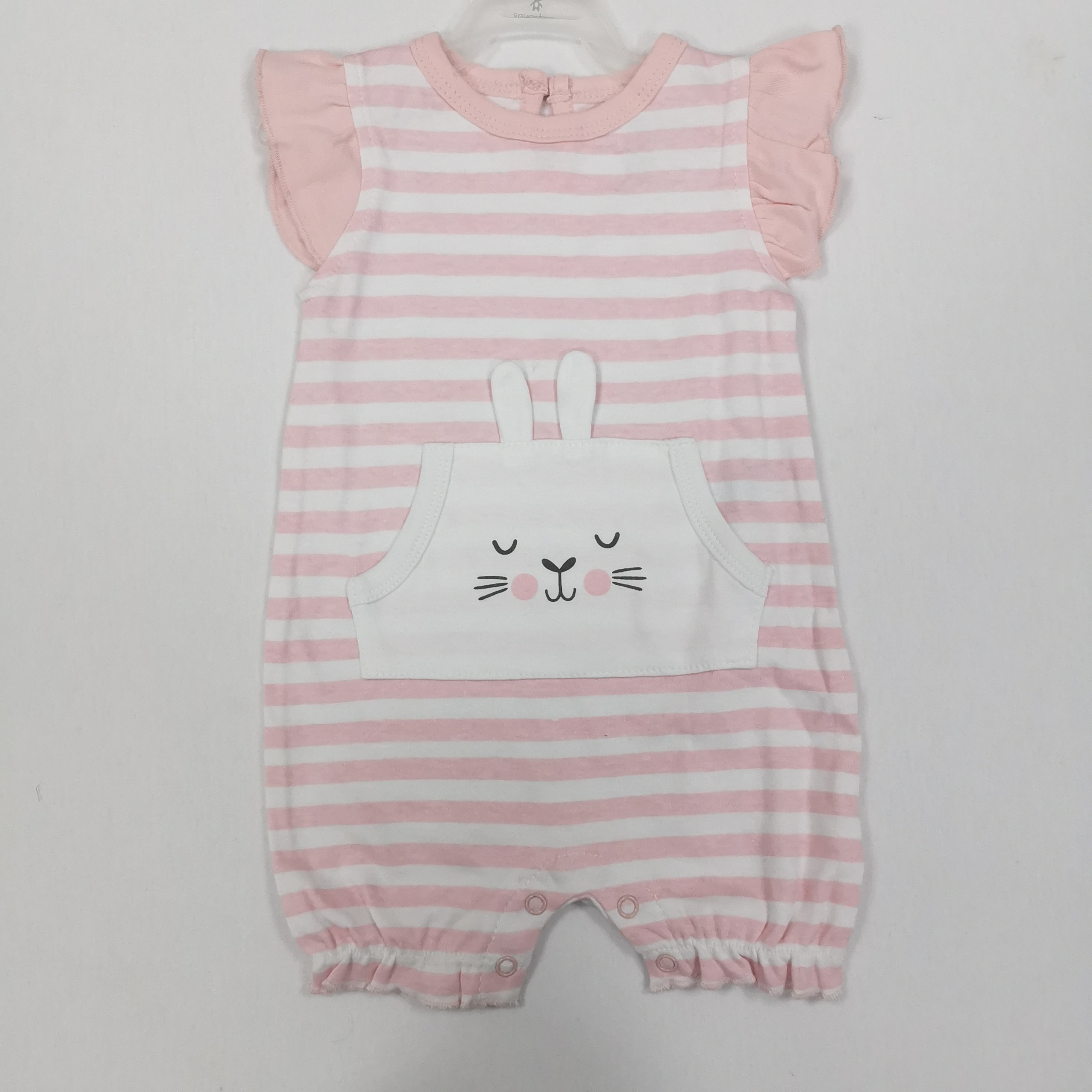 Girls Ruffle Sleeve Romper