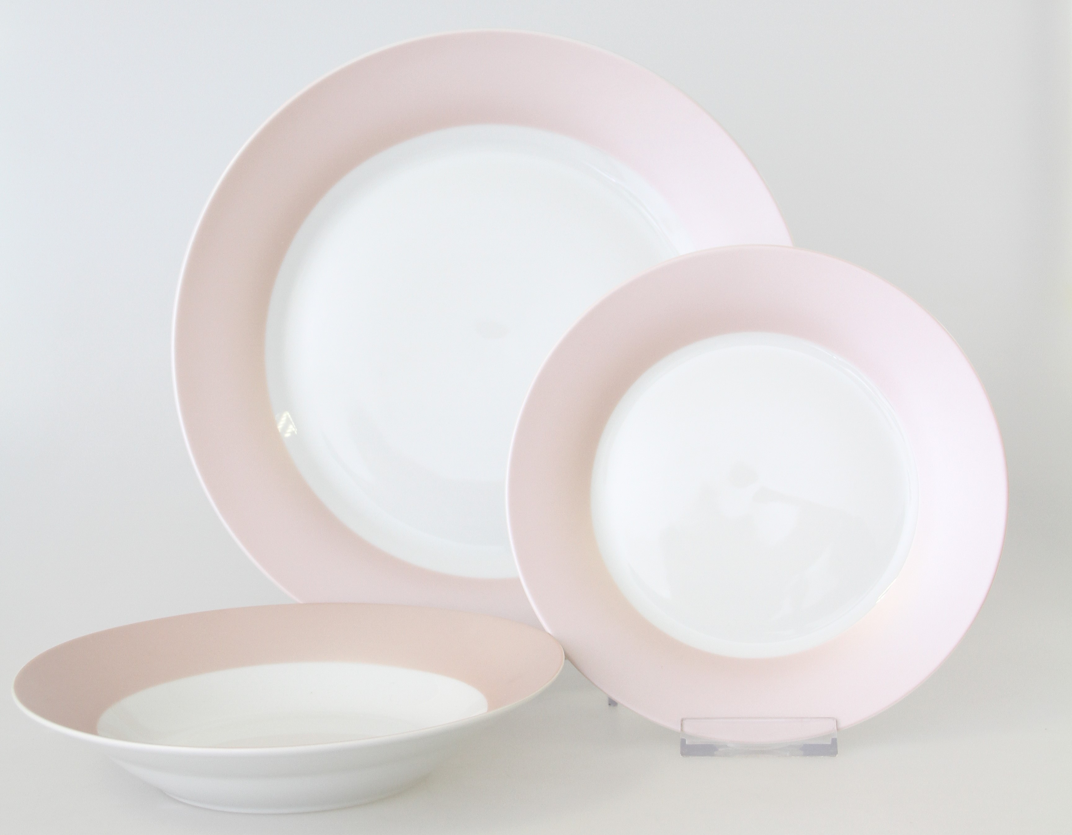 18pcs metal pink set
