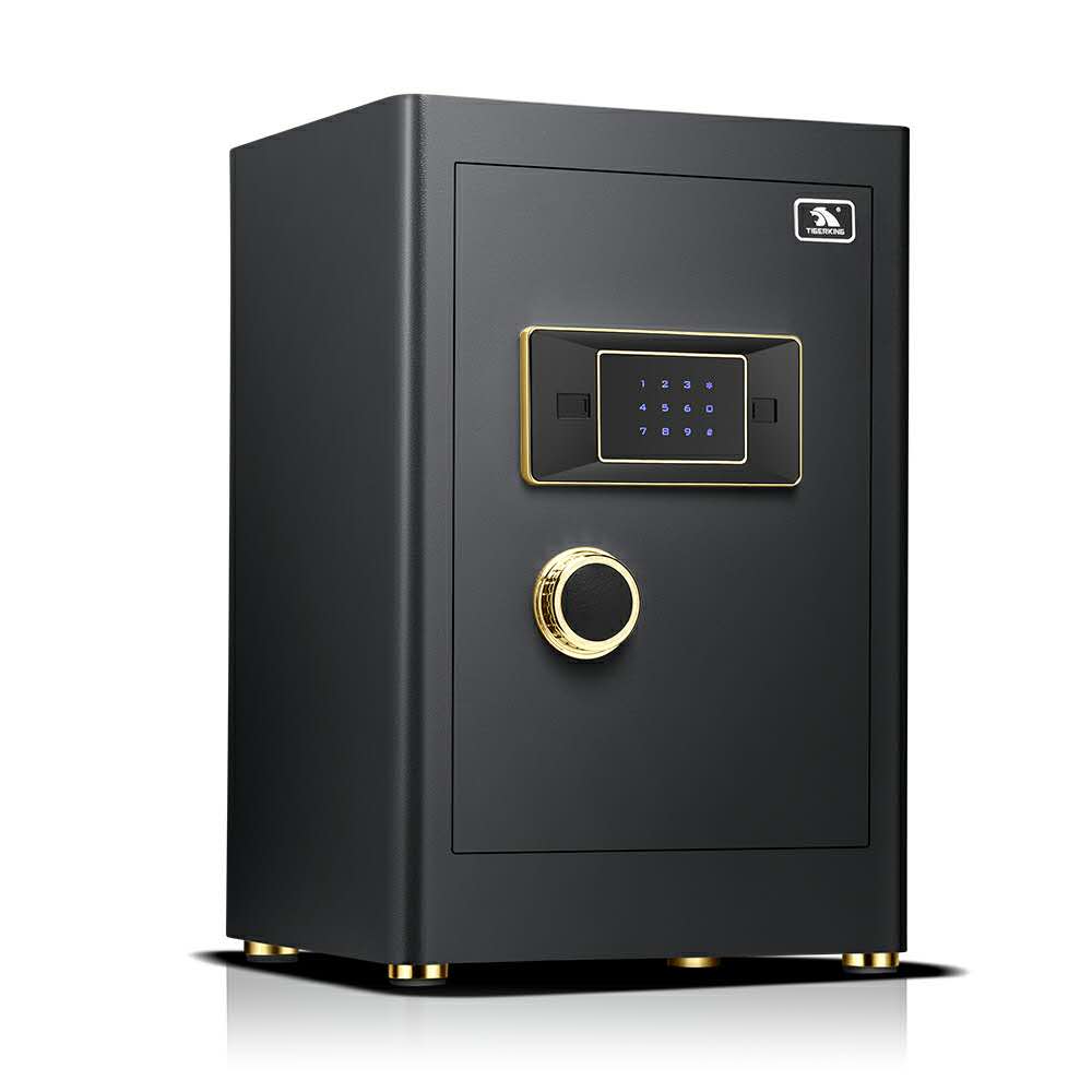 Digital Security Safe Box for Home Laptop Office Double Safety Key Lock and Password home safe locks safety box High-grade safe