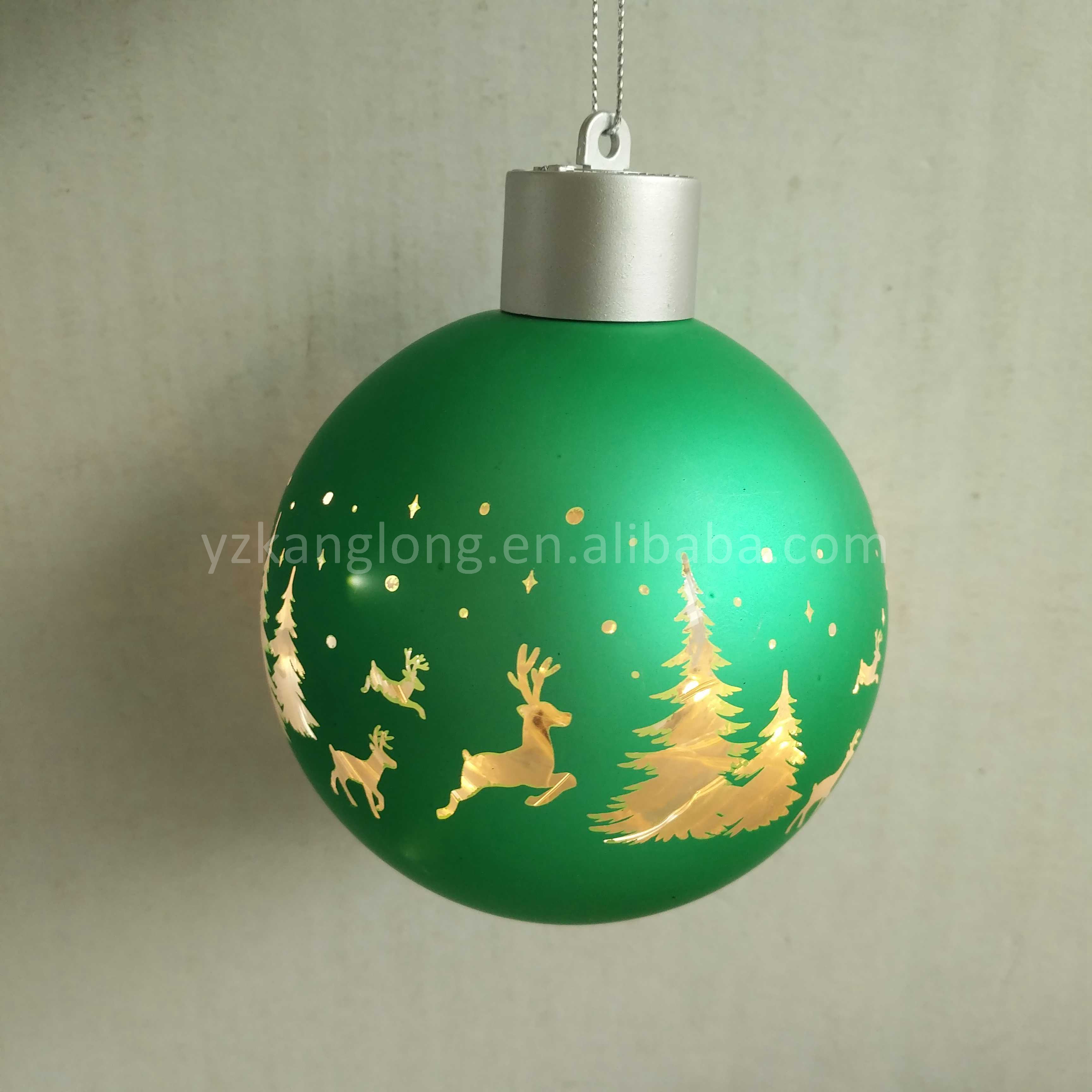 Christmas glass light ball