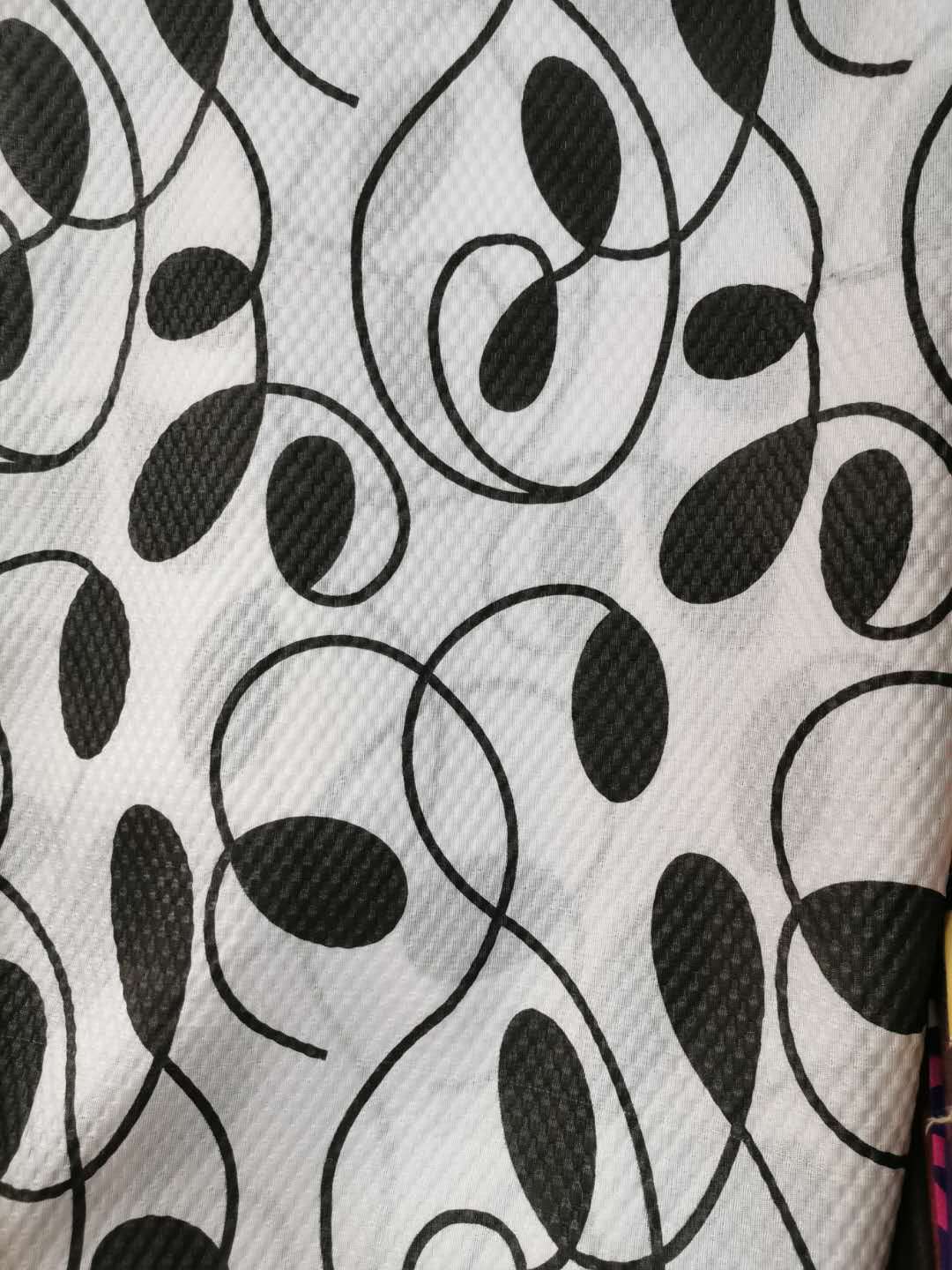 pressure bubble printing fabric