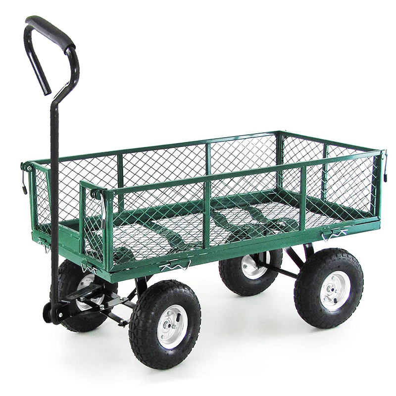 Middle size Garden mesh cart with porch and adaptor GC-014